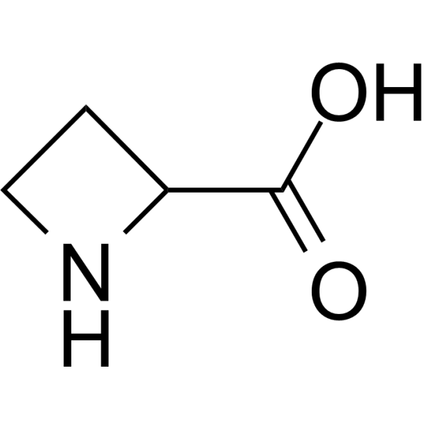 Azetidine-2-carboxylic acid Chemical Structure Azetidine-2-carboxylic acid