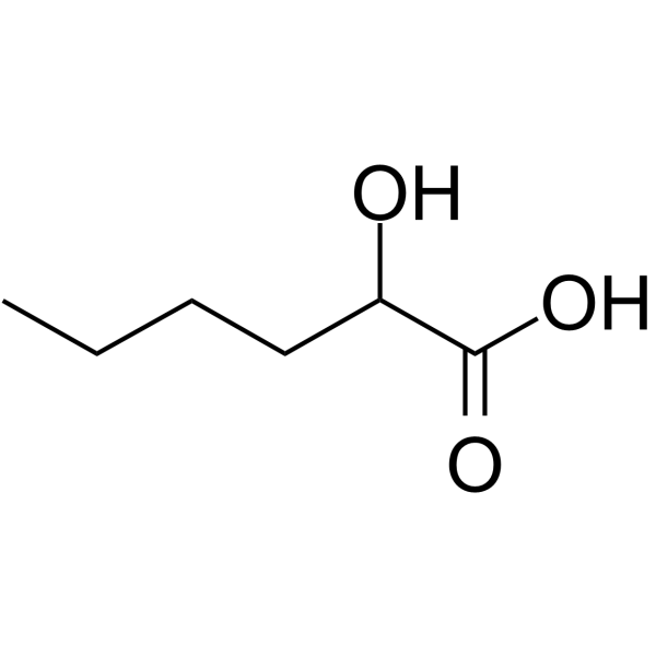 2-Hydroxyhexanoic acid Chemical Structure 2-Hydroxyhexanoic acid