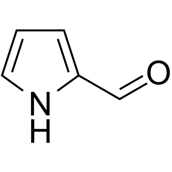 Pyrrole-2-carboxaldehyde Chemical Structure Pyrrole-2-carboxaldehyde (Synonyms: 2-吡咯甲醛)