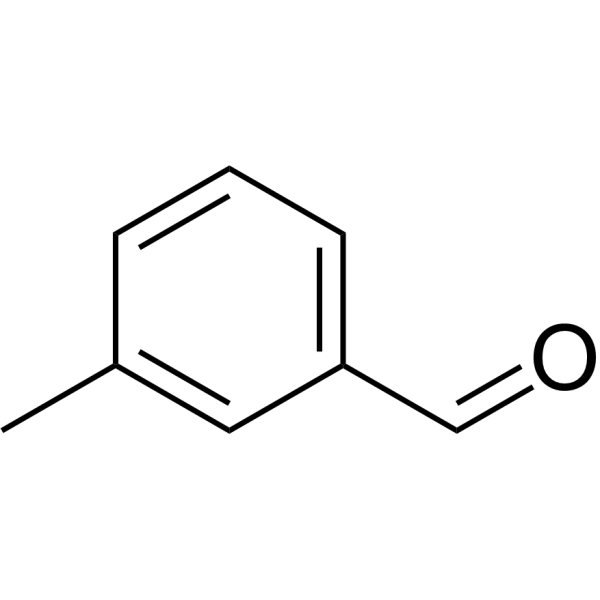 m-Tolualdehyde Chemical Structure m-Tolualdehyde (Synonyms: 3-甲基苯甲醛; 3-Methylbenzaldehyde)