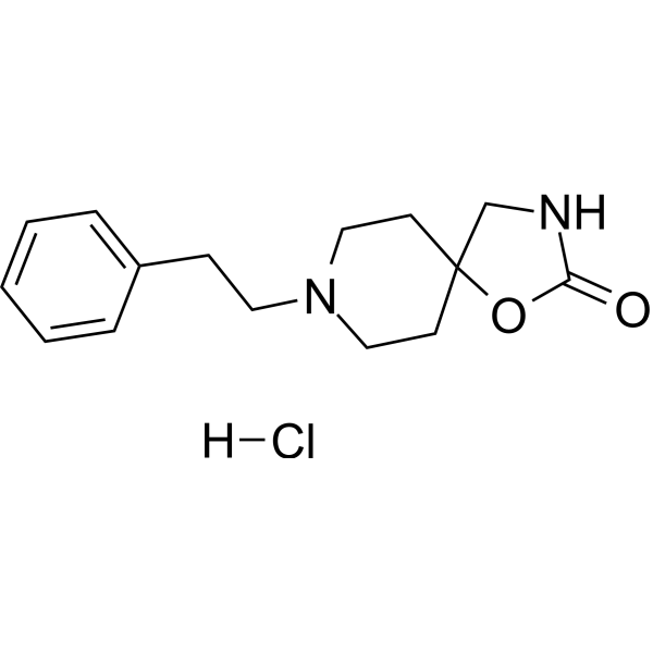 Fenspiride hydrochloride Chemical Structure Fenspiride hydrochloride (Synonyms: 芬司匹利盐酸盐;盐酸芬司必利;盐酸芬司匹利;芬司必利盐酸盐)