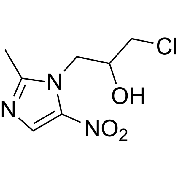 Ornidazole                                          (Synonyms: 奥硝唑; Ro 7-0207)