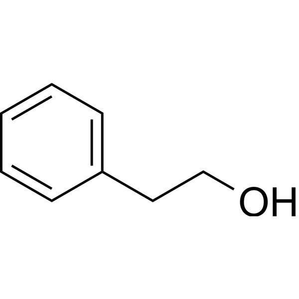 2-Phenylethanol Chemical Structure 2-Phenylethanol (Synonyms: 苯乙醇; Phenylethyl alcohol; Phenethyl alcohol; Benzyl carbinol)
