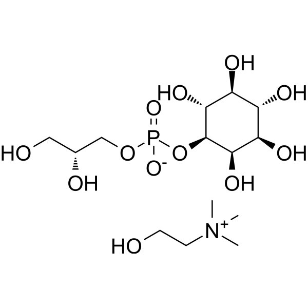 Glycerophosphoinositol choline Chemical Structure Glycerophosphoinositol choline (Synonyms: 甘油磷酸肌醇胆碱)