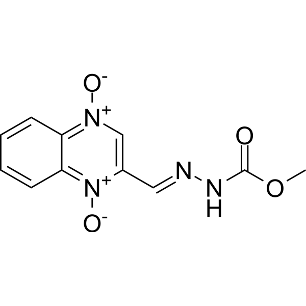 Carbadox Chemical Structure Carbadox (Synonyms: 卡巴多)