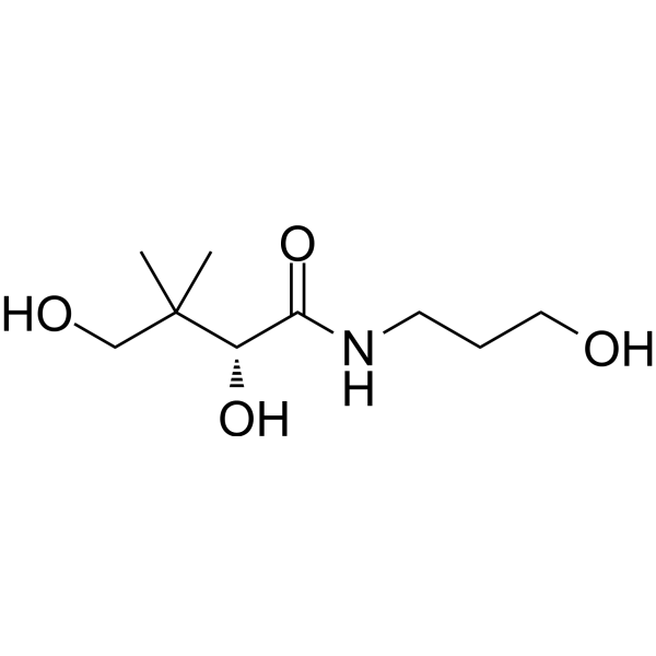 D-Panthenol Chemical Structure D-Panthenol (Synonyms: D-泛醇; Dexpanthenol)