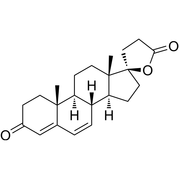 Canrenone (Standard) Chemical Structure Canrenone (Standard) (Synonyms: Aldadiene(Standard); SC9376 (Standard))