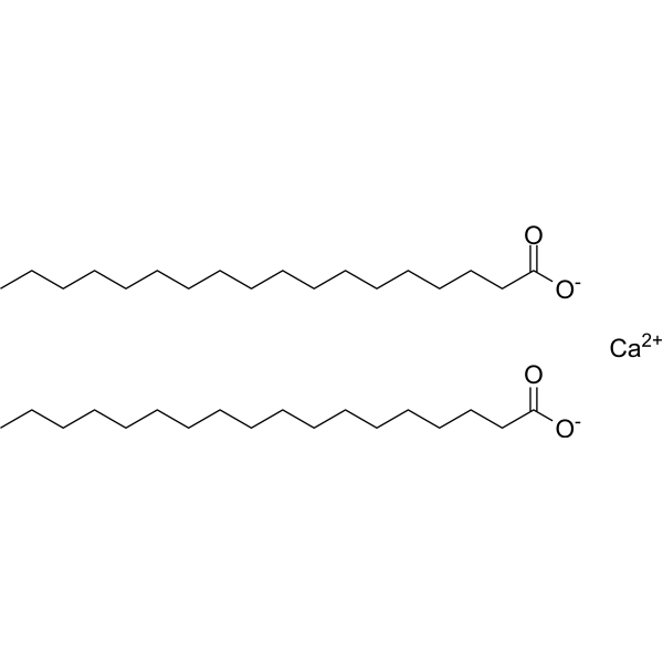 Calcium stearate Chemical Structure Calcium stearate (Synonyms: 硬脂酸钙盐)