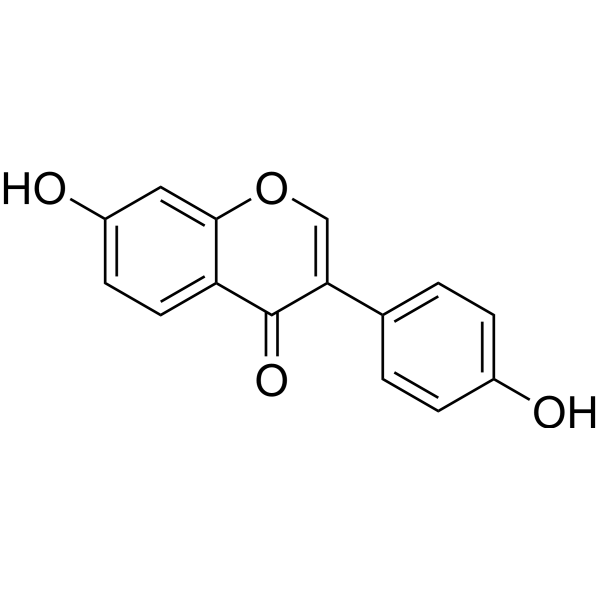 Daidzein (Standard) Chemical Structure Daidzein (Standard) (Synonyms: 黄豆苷元(标准品))