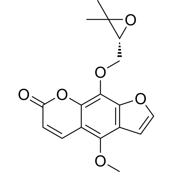 Byakangelicol Chemical Structure Byakangelicol (Synonyms: 白当归脑)