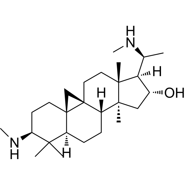 Cyclovirobuxine D Chemical Structure Cyclovirobuxine D (Synonyms: 黄杨碱)