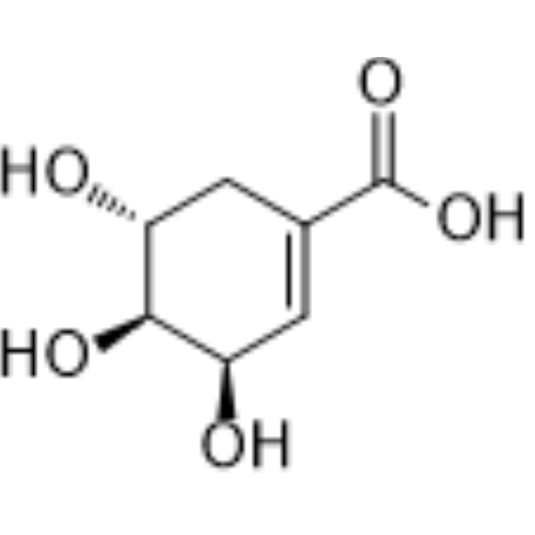 Shikimic acid Chemical Structure Shikimic acid (Synonyms: 莽草酸)