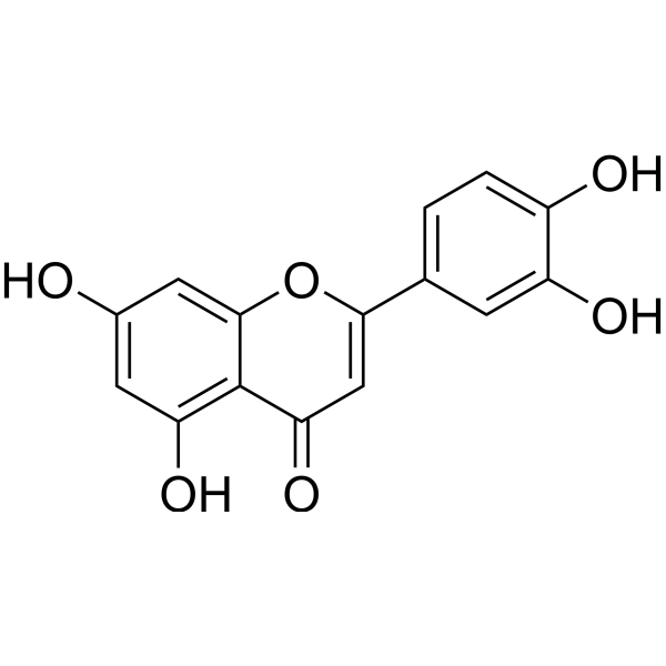 Luteolin (Standard) Chemical Structure Luteolin (Standard) (Synonyms: 木犀草素(标准品); Luteoline(Standard); Luteolol(Standard); Digitoflavone (Standard))