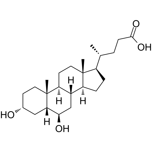 Murideoxycholic acid Chemical Structure Murideoxycholic acid