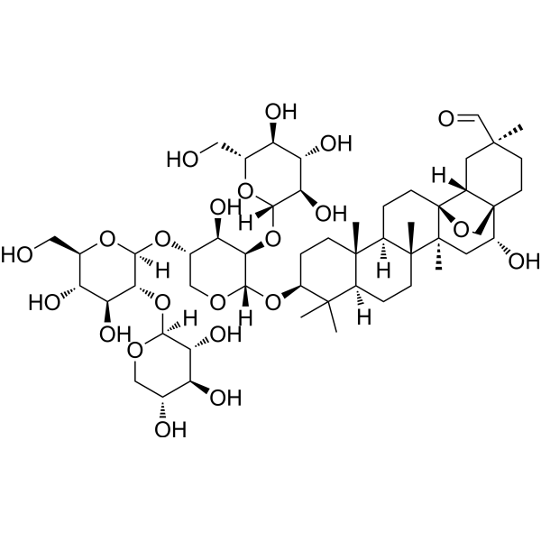 Ardisiacrispin A                                          (Synonyms: Deglucocyclamin;  LTS-4;  Saxifragifolin B)