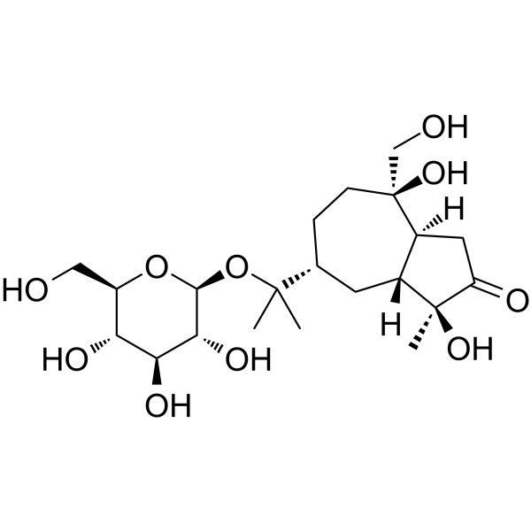 Atractyloside A Chemical Structure Atractyloside A (Synonyms: 苍术苷 A)