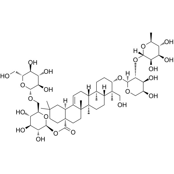 Dipsacoside B Chemical Structure Dipsacoside B (Synonyms: 川续断皂苷乙;川续断皂苷 B)