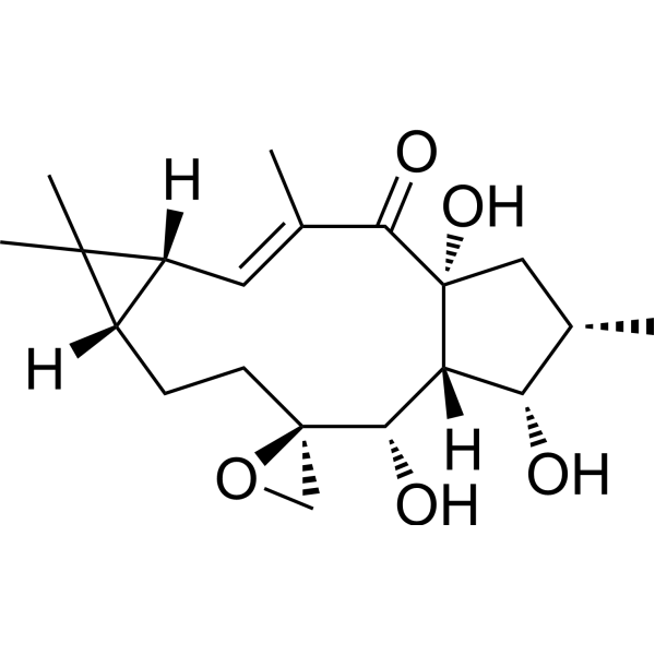 Epoxylathyrol Chemical Structure Epoxylathyrol (Synonyms: 环氧续随子醇)