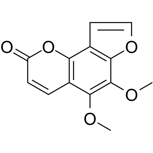 Pimpinellin Chemical Structure Pimpinellin (Synonyms: 茴芹内酯)