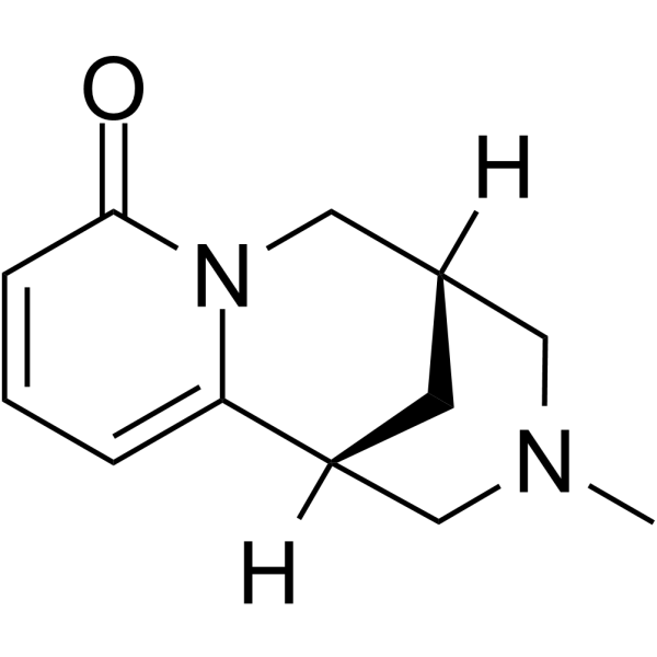 N-Methylcytisine Chemical Structure N-Methylcytisine (Synonyms: Caulophylline)
