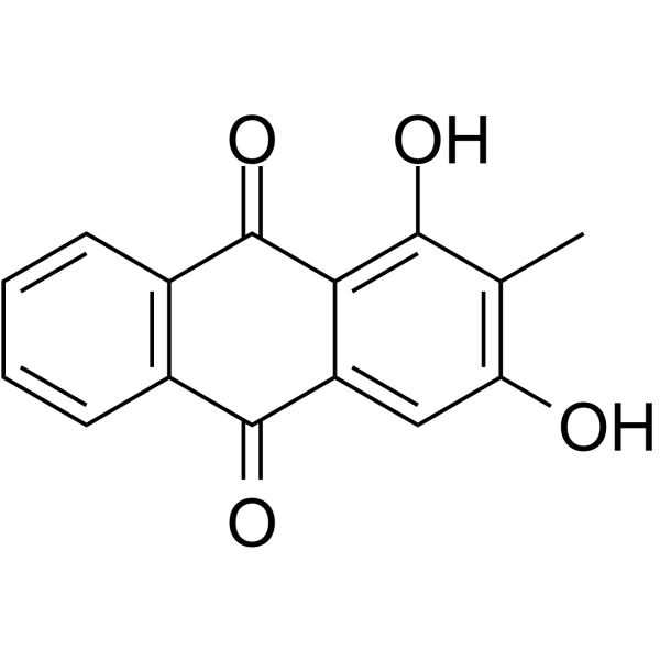 Rubiadin                                          (Synonyms: 茜草素)