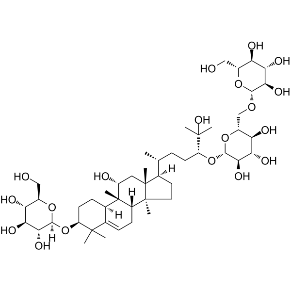 Mogroside III                                          (Synonyms: 罗汉果苷 III；罗汉果甜苷 III；罗汉果甙 III；罗汉果甜甙 III)