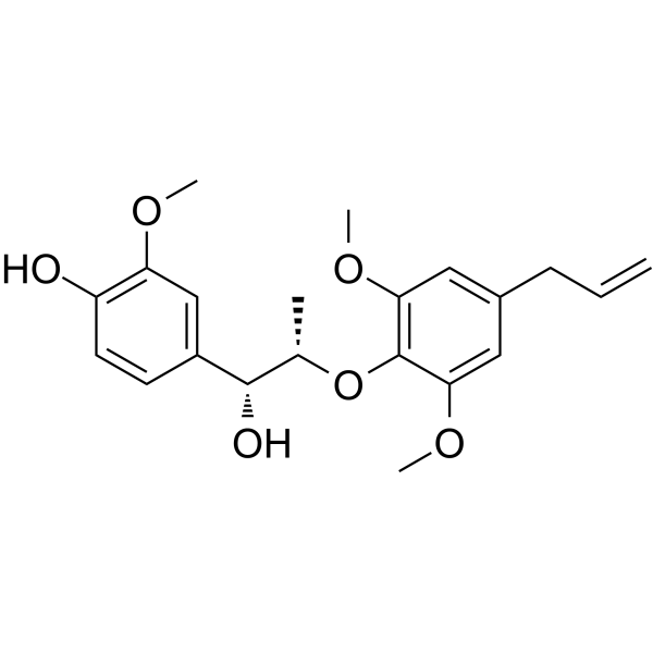 Myrislignan Chemical Structure Myrislignan