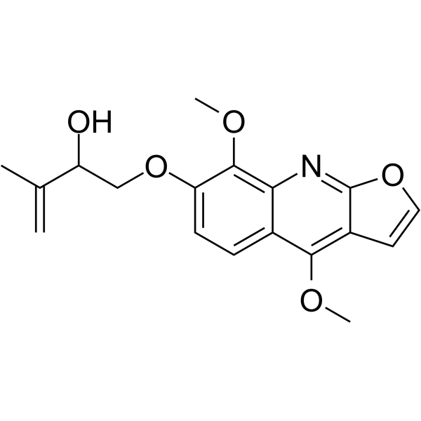 Evodine Chemical Structure Evodine (Synonyms: 吴茱萸内酯)