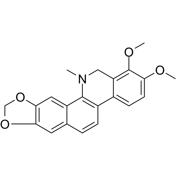 Dihydrochelerythrine Chemical Structure Dihydrochelerythrine (Synonyms: 二氢白屈菜红碱; 12,13-Dihydrochelerythrine)