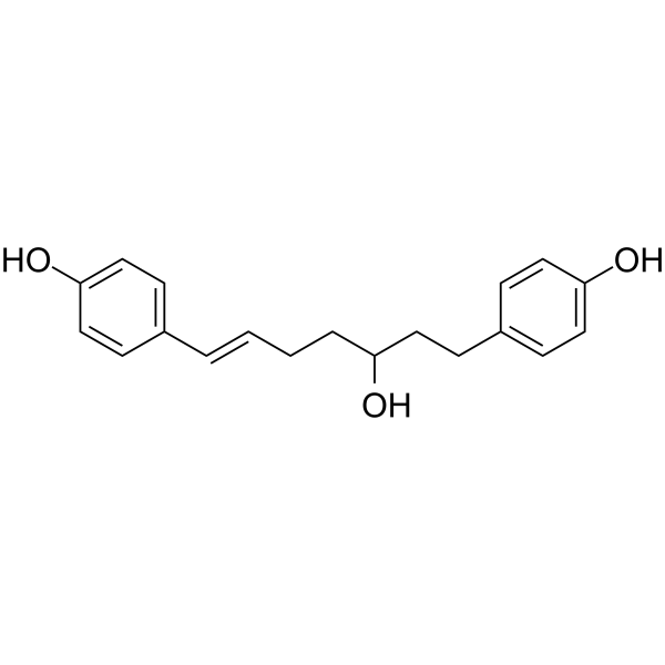 1,7-Bis(4-hydroxyphenyl)hept-6-en-3-ol Chemical Structure 1,7-Bis(4-hydroxyphenyl)hept-6-en-3-ol