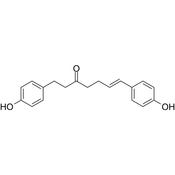 (6E)-1,7-Bis(4-hydroxyphenyl)-6-hepten-3-one Chemical Structure (6E)-1,7-Bis(4-hydroxyphenyl)-6-hepten-3-one