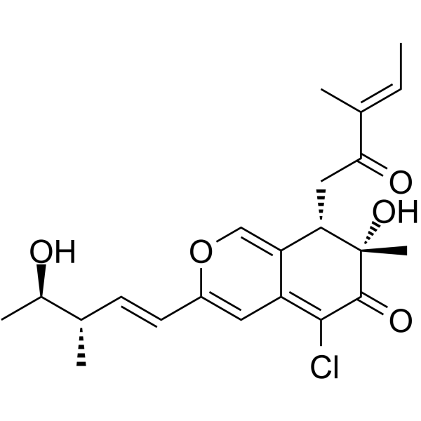 11-epi-Chaetomugilin I Chemical Structure 11-epi-Chaetomugilin I