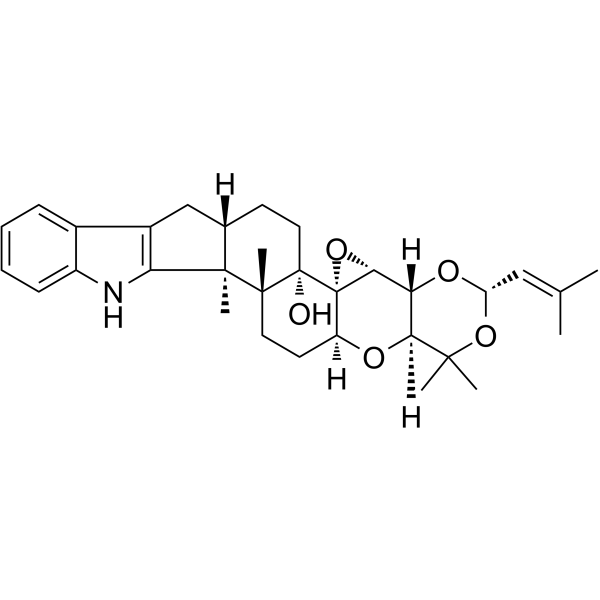 Terpendole C Chemical Structure Terpendole C