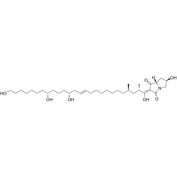 Burnettramic acid A aglycone Chemical Structure Burnettramic acid A aglycone