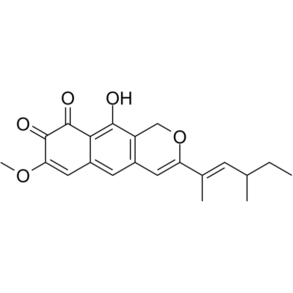 Leptosphaerodione Chemical Structure Leptosphaerodione