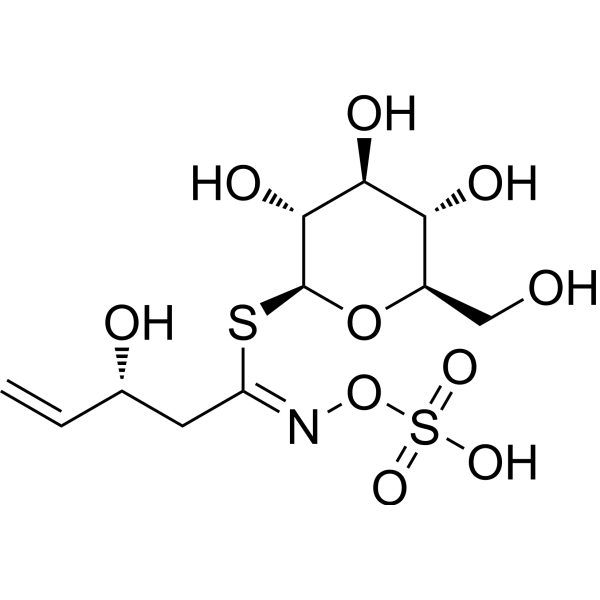 Progoitrin Chemical Structure Progoitrin (Synonyms: 原告依春)