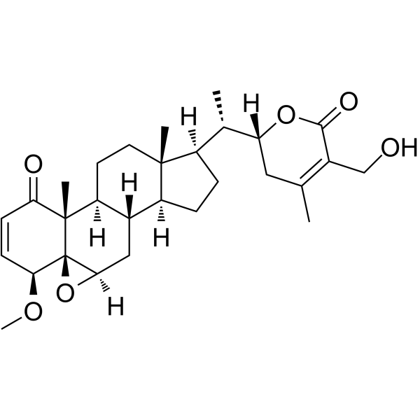 4-Methyl withaferin A Chemical Structure 4-Methyl withaferin A
