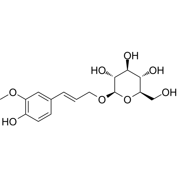 (E)-Isoconiferin Chemical Structure (E)-Isoconiferin (Synonyms: Citrusin D)