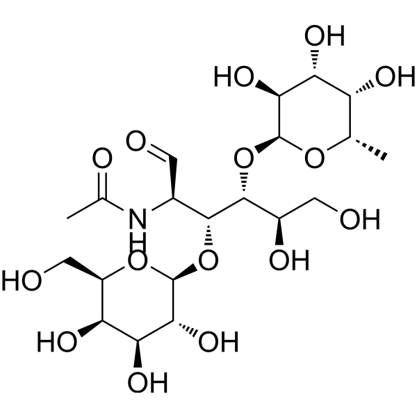 Lewis a trisaccharide Chemical Structure Lewis a trisaccharide (Synonyms: Lewis a)