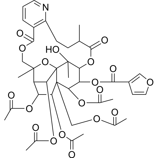 Wilforgine Chemical Structure Wilforgine (Synonyms: 雷公藤吉碱)