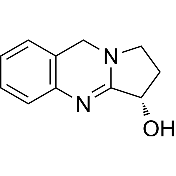 Vasicine Chemical Structure Vasicine (Synonyms: Peganine)