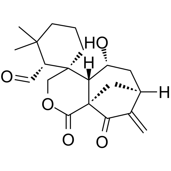 Trichorabdal A Chemical Structure Trichorabdal A (Synonyms: (-)-Trichorabdal A)