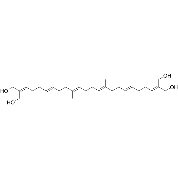 Tetrahydroxysqualene Chemical Structure Tetrahydroxysqualene