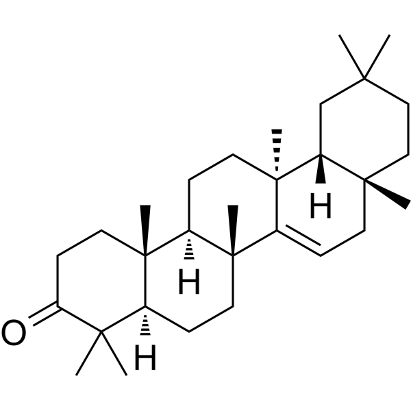 Taraxerone Chemical Structure Taraxerone (Synonyms: 蒲公英赛酮)
