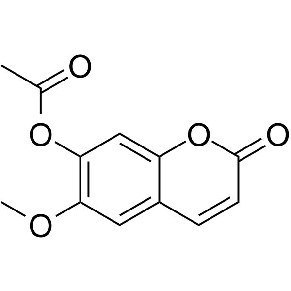 Scopoletin acetate Chemical Structure Scopoletin acetate