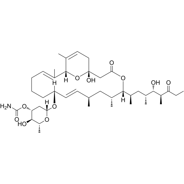 Venturicidin A Chemical Structure Venturicidin A (Synonyms: Aabomycin A1)