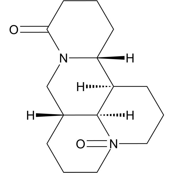 Oxysophoridine Chemical Structure Oxysophoridine (Synonyms: 氧化槐定碱; Sophoridine N-oxide)
