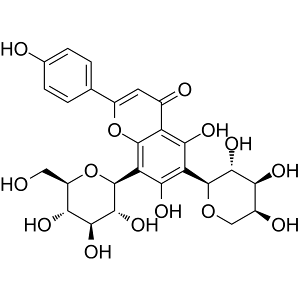 Isoschaftoside Chemical Structure Isoschaftoside (Synonyms: 异夏佛塔苷)