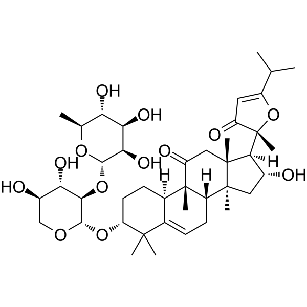 Picfeltarraenin IA Chemical Structure Picfeltarraenin IA (Synonyms: 苦玄参苷 IA)