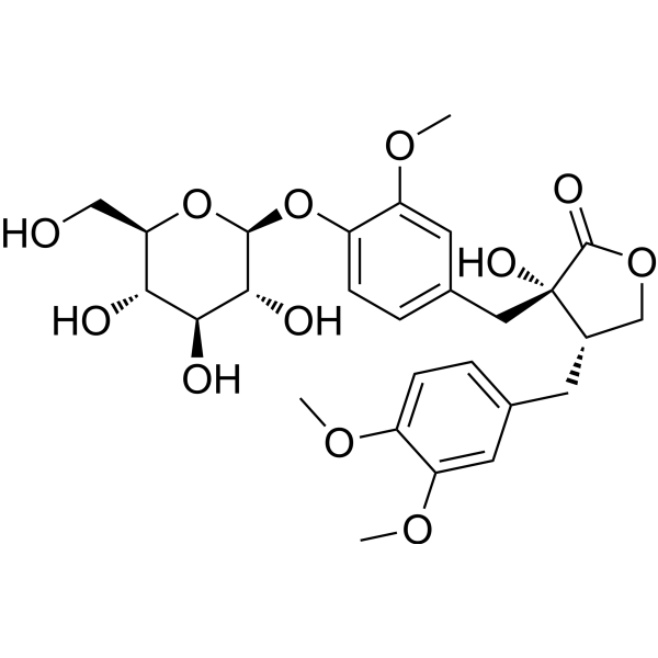Tracheloside Chemical Structure Tracheloside (Synonyms: 络石苷)